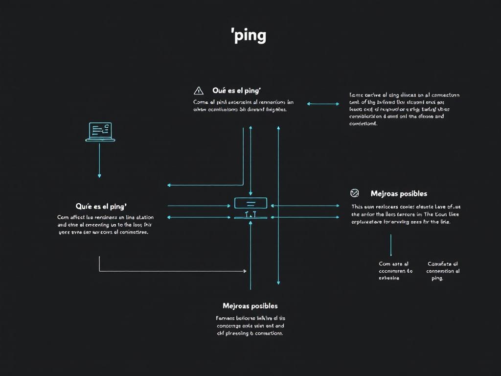 ¿Qué es el ping y cómo afecta a las aplicaciones en línea?