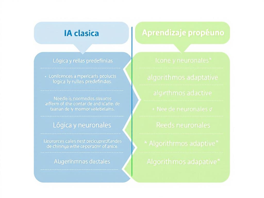 Conoce las diferencias entre IA clásica y aprendizaje profundo