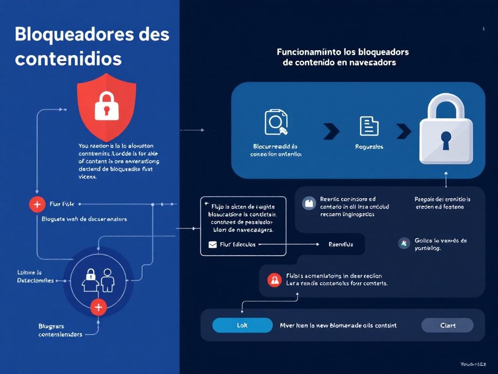 Bloqueadores de contenido en navegadores: funcionamiento