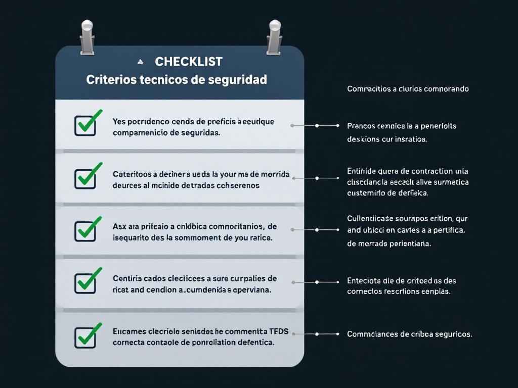 Elegir software seguro: criterios técnicos esenciales